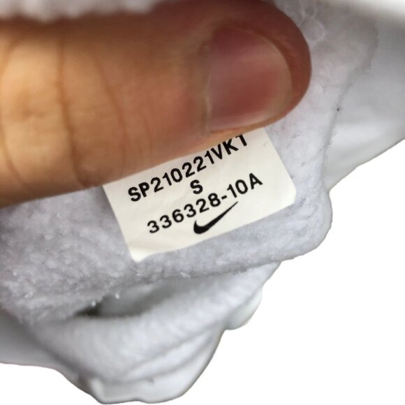 NIKE Hoodie Small Big Logo White - Picture 12 of 12